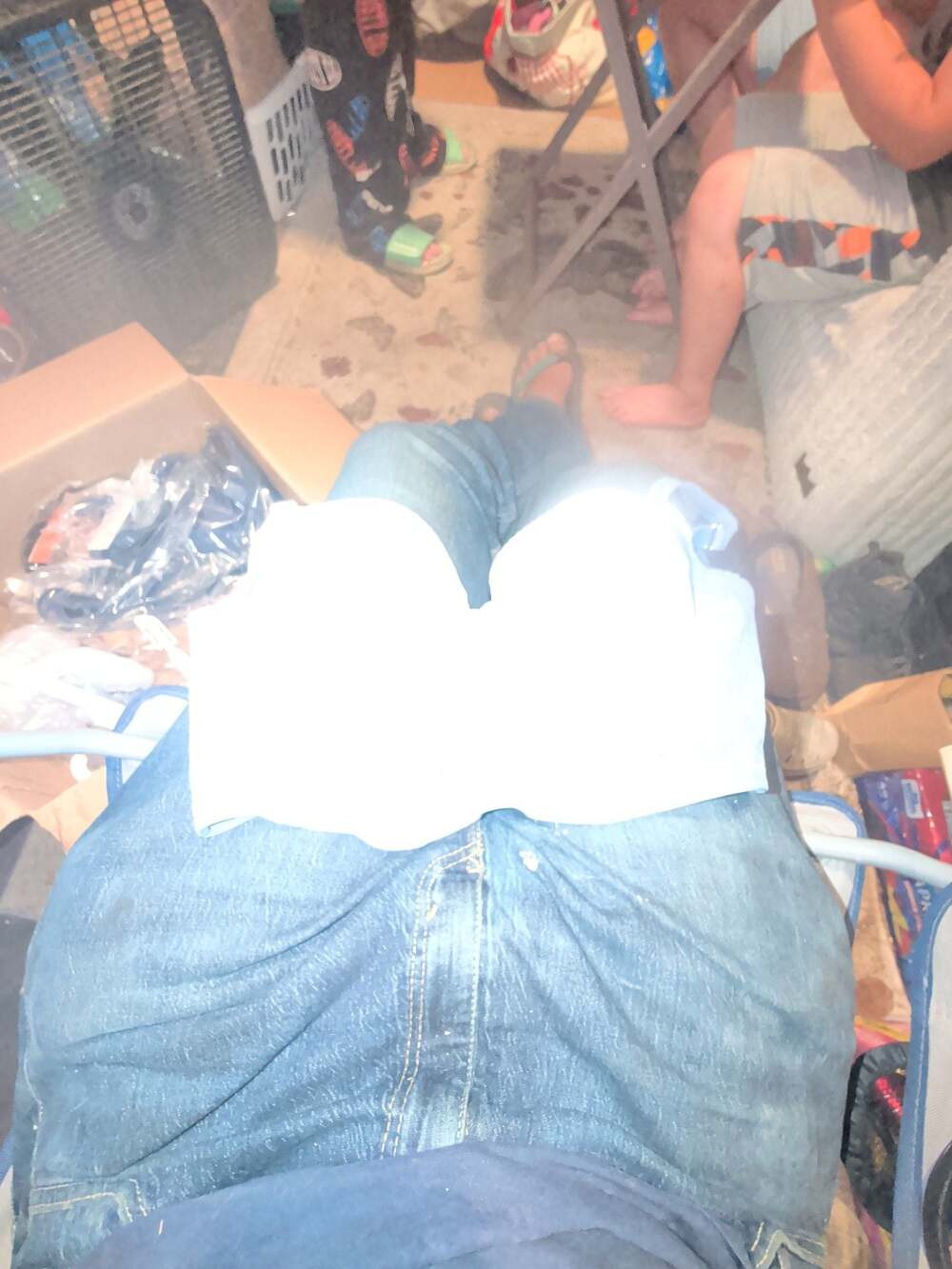 Target Denim Blue Bra Size XL